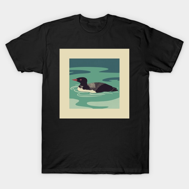 Loon Divided T-Shirt by divafern